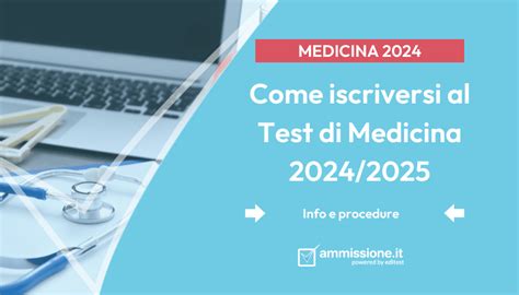 test medicina 2024 iscrizione